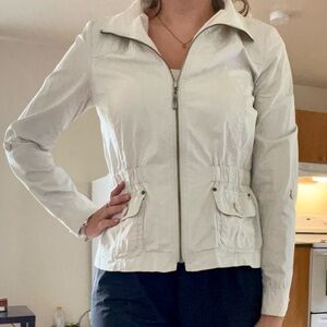 Pale beige tribal jacket